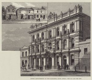 Gadeforbedringer i Port Elizabeth, Sydafrika, det gamle og det nye af Frank Watkins